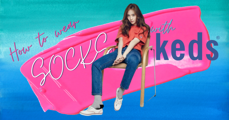 How to Style Socks with Keds